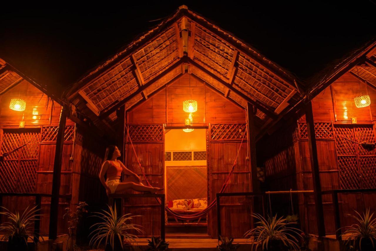 Ferienwohnung Suba Beach Nipa Huts Daanbantayan Exterior foto