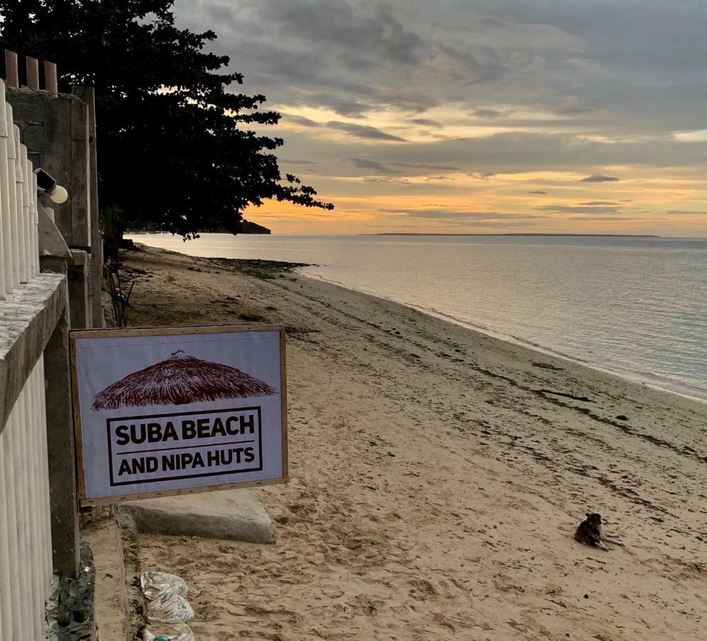 Ferienwohnung Suba Beach Nipa Huts Daanbantayan Exterior foto