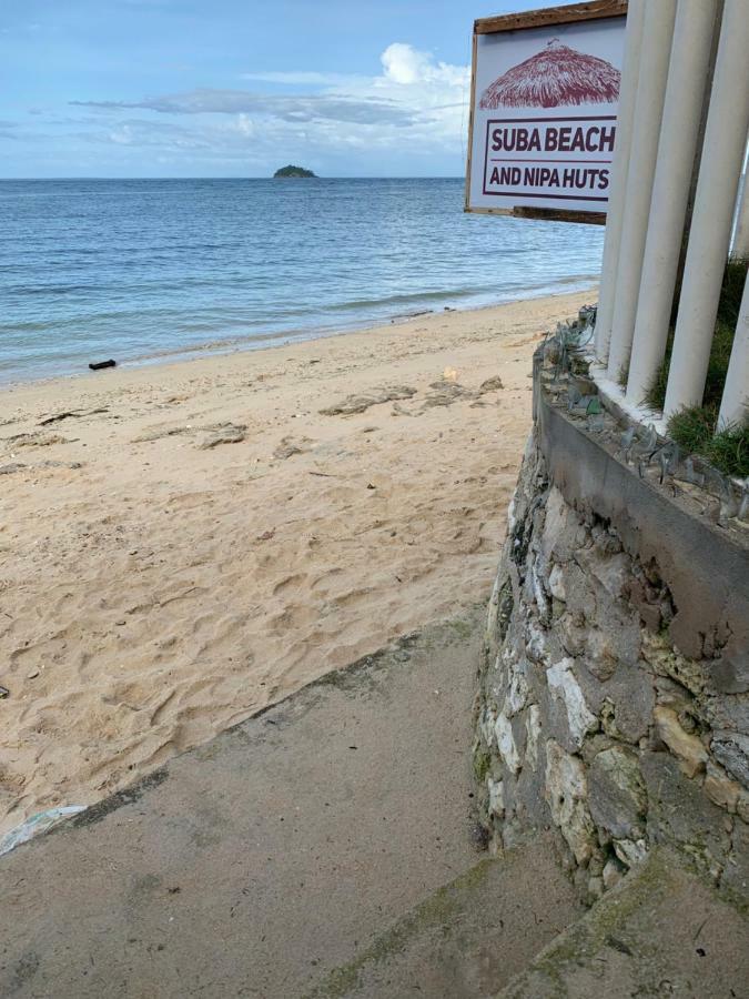 Ferienwohnung Suba Beach Nipa Huts Daanbantayan Exterior foto