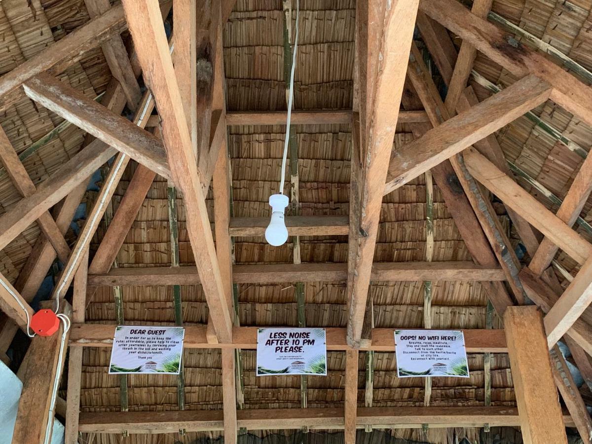 Ferienwohnung Suba Beach Nipa Huts Daanbantayan Exterior foto